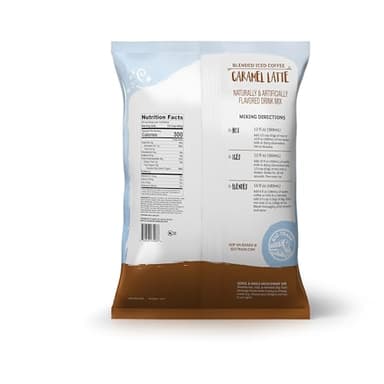 Big Train Caramel Latte Blended Ice Coffee Beverage Mix, 3.5 lb (Pack of 1) - Image 2