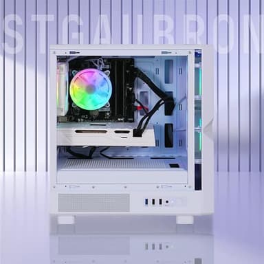 STGAubron Gaming PC Computer Desktop, Radeon RX 470 8G, Intel Core i7 up to 3.9GHz, 16GB RAM, 512GB SSD, 600M WiFi, BT 5.0, RGB Fan x3, Windows 11 Home - Image 5
