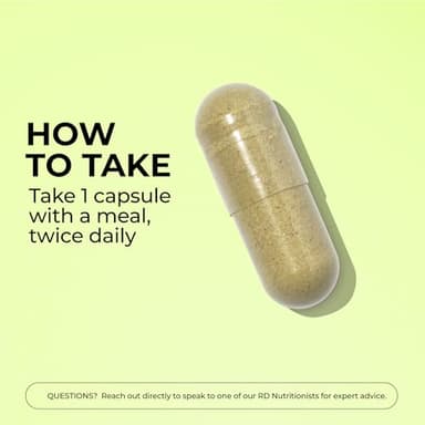 HUM Flatter Me Digestive Enzymes for Women & Men, Digestive Health Bloating Supplement with Ginger & Peppermint Leaf, Fast Acting Anti Bloat Pills Multi Enzyme for Debloating, Vegan, 60 Capsules - Image 6