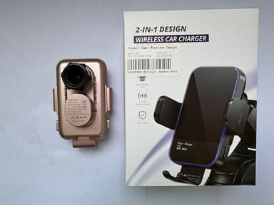 Wireless Car Charger,【7 Colored LED Backlit】 15W Auto Clamping Car Charger Phone Mount Holder fit for iPhone 14 13 12 Mini Pro Max 11 XR XS, Samsung Galaxy S23 Ultra S22 S21+ S10+ Note 20, etc - Pink - Image 8