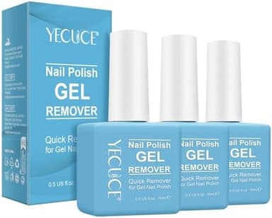 Gel Polish Remover for Nails (3Pack), Nail Polish Remover Tools Quick & Easy Remove Gel Polishs in 3-5 Minutes at Home, Don't Hurt Nails - Image 3