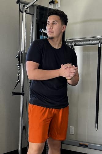 COOFANDY Men's 3 Pack Gym Workout Shorts Mesh Weightlifting Squatting Pants Training Bodybuilding Jogger with Pocket - Image 4