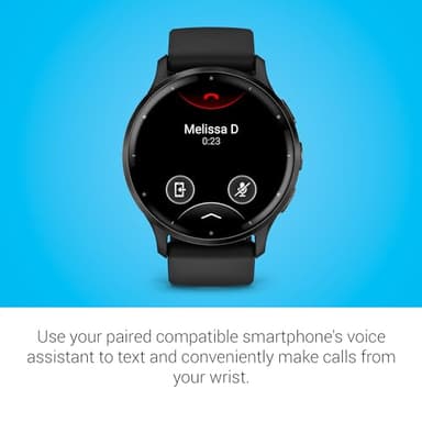 Garmin Venu 3 Slate Stainless Steel Bezel 1.4-Inch AMOLED Touchscreen Display Smart Watch with 45mm Black Case and Silicone Band - Image 6