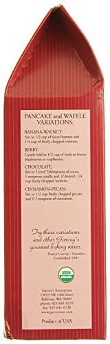Garvey's Organic Pancake & Waffle Mix, 9 Ounce, 3 Count - Image 5