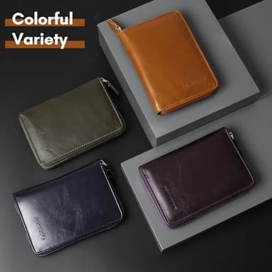 FAMILIFE Manicure Set, Professional Manicure Kit Nail Clippers Set 11 in 1 Stainless Steel Pedicure Tools Nail Kit Men Grooming Tool with Portable Brown Leather Travel Case Luxury Gifts for Him - Image 8