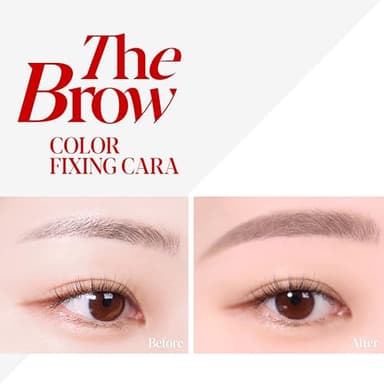 Espoir The Brow Color Fixing Cara #2 Taupe 0.1 fl oz | Easy Fixing without Clumping with Skinny Brush | Long Lasting Smudgeproof Eyebrow Mascara | Soft Mood Coloring Tinted Gel | Korean Eye Makeup - Image 2