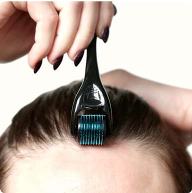 ROSELYNBOUTIQUE Derma Roller for Hair Beard Facial Skin Face Body Scalp 540 Titanium Microneedle for Men Women 0.25mm Cosmetic Beauty Instrument - Image 4