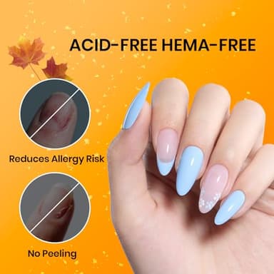 Beetles 15ml Nail Dehydrator and Primer - Acid Free & Hema-Free Natural Prep Dehydrate and Bond Primer for Acrylic Fast Dry Nail Supplies Professional Salons Halloween Set - Image 4