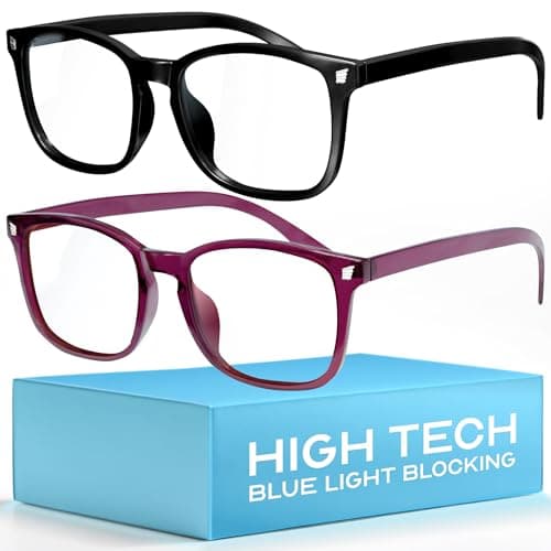 livho High Tech Blue Light Glasses - Advanced up to 99% Blue Light Blocking Computer Glasses - Screen Fatigue & UV Protection - Image 1