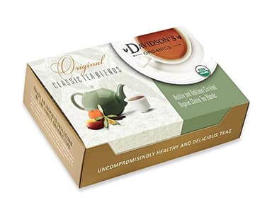 Davidson's Organics, Vanilla Essence, 100-count Individually Wrapped Tea Bags - Image 1