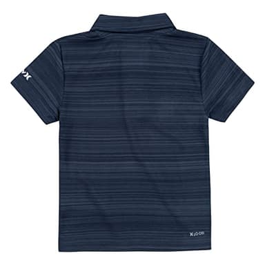 Hurley boys H20-dri Polo T Shirt, Obsidian Heather, Medium US - Image 2