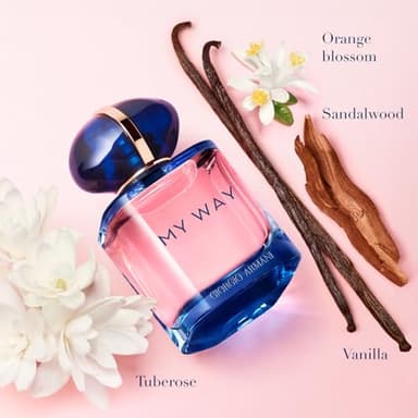 Armani Beauty – My Way Intense – Eau de Parfum – Perfume for Women – Floral Woody & AmberyFragrance – Orange blossom, Tuberose, Sandalwood & Vanilla Notes - 3.0 FL Oz - Image 2