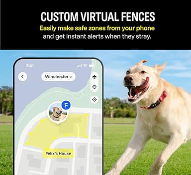 Fi Series 3 Smart Dog Tracker Collar – 6 Month Membership Included (Blue, Large) - Image 3