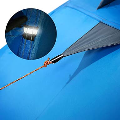 BISINNA 2/4 Person Camping Tent Lightweight Backpacking Tent Waterproof Windproof Two Doors Easy Setup Double Layer Outdoor Tents for Family Camping Hunting Hiking Mountaineering Travel - Image 8