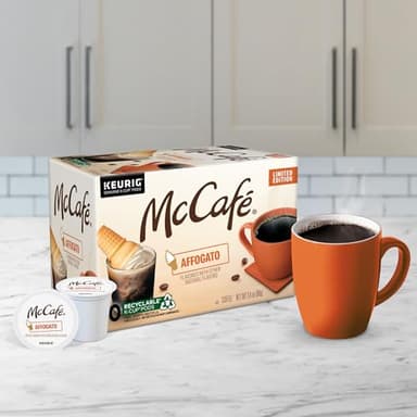 McCafe Affogato, Single Serve Keurig K-Cup Pods, Flavored Coffee, Limited Edition, 60-Count Box (6 Packs of 10) - Image 10