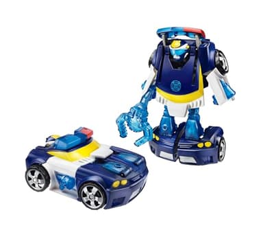 Transformers Playskool Heroes Rescue Bots Energize Chase The Police-Bot Action Figure, Ages 3-7 (Amazon Exclusive) - Image 1