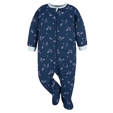 Gerber Baby Boys 12 Piece Layette Gift Set, Blue Flowers, 3-6 Months - Image 3