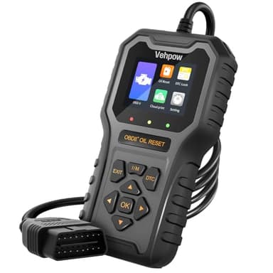 Vehpow OBD2 Scanner, Professional Code Readers for Check Engine Light/Oil Light Reset, OBD 2 Scanner Diagnostic Tool, Fast and Accurate Scan Tools for Car 1996+, 2.8'' Color Screen - Image 1