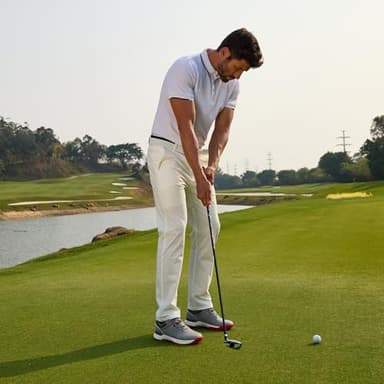 FitVille Extra Wide Men's Golf Shoes Waterproof, Professional Outdoor Spiked Golf Shoes for Men with Arch Support(Gray/Red, 9 X-Wide) - Image 7