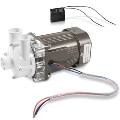 S-0730 Water Pump for Hoshizaki, Ice Machine Motor Pump Assembly with Cable and Plug Service Kit - Image 9