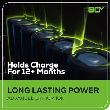 Greenworks 80V 21" Self-Propelled Lawn Mower (Gen 2), 8.0Ah Battery - Image 8