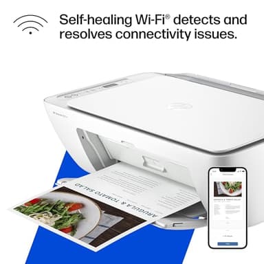 HP DeskJet 2827e Wireless All-in-One Color Inkjet Printer, Scanner, Copier, Best-for-Home, 3 Month Instant Ink Trial Included, AI-Enabled (6W7F5A) - Image 11