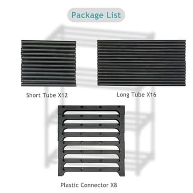 Autonomier 4 Tier Small Shoe Rack, Narrow Stackable Shoe Shelf for Kids Toddler Adult, Lightweight Shoe Rack Stand for Closet Dorm Storage Organizer, Front Door Entrance, Entryway - Image 7