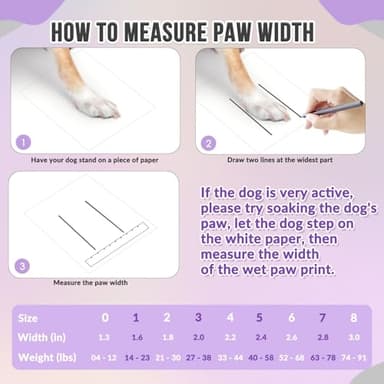 SlowTon Dog Shoes for Large Small Medium Dogs - Breathable Dog Boots for Summer Hot Pavement, Paw Protector for Outdoor Walking Winter Snow, Anti-Slip Rubber Dog Booties for Hard Floor (Pale Pink, 0) - Image 6