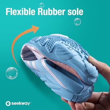SEEKWAY Water Shoes for Women Adult Quick-Dry Aqua Sock Barefoot Men for Beach Swim River Pool Lake Hiking Kayaking Surfing - Image 2