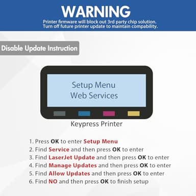 215A Toner Cartridges 4 Pack (with Chip) Compatible Replacement for HP 215A W2310A W2311A W2312A W2313A for HP Color Laserjet Pro MFP M182nw M183fw M182 M183 M155 Printer (Black Cyan Yellow Magenta) - Image 5