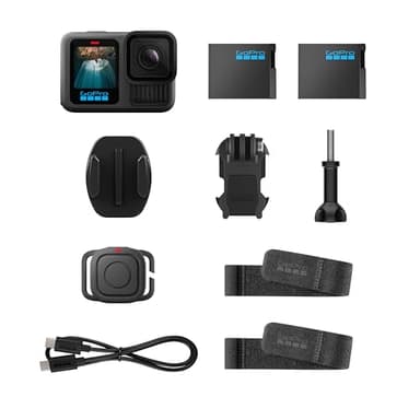 GoPro HERO13 Black Action Bundle - Includes 2 Enduro Batteries and Waterproof Shutter Remote - Image 2