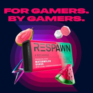 RECHARGE Sugar Free Mints Watermelon Guava, Breath Mints, Sugar Free Candy, 1 oz Pack of 8 by Razer RESPAWN - Image 6