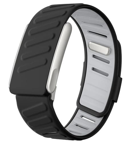 omee Silicone Sport Band Compatible with Whoop 5.0 Band Strap Men Women, Breathable Sport Adjustable Waterproof Replacement Wristbands Straps for Whoop 5.0 Silicone Bands - Image 1