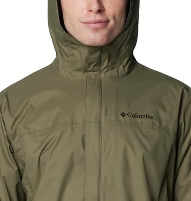 Columbia Men's Watertight II Waterproof Rain Jacket, Stone Green, Small - Image 5