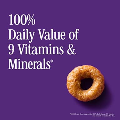 Multi Grain Cheerios, Heart Healthy Breakfast Cereal, Gluten Free, 9 oz - Image 5
