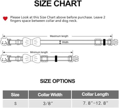 2 Pack Cat Collar with Bowtie and Charms Adjustable Breakaway Safety Design, Bunny and Pastel Egg Patterns, Soft Comfortable Nylon for Small Cats and Kittens - Image 3