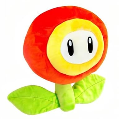 Club Mocchi-Mocchi- Nintendo Super Mario Plush - Fire Flower Plushie - Collectible Squishy Plushies - 15 Inch - Image 8
