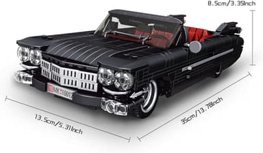 Mould King Sports Car Building Block Kits, MOC Supercar Racing Car Model Building Sets, Gift for Kids Age 8+/Adult Collections Enthusiasts(1245 Pieces, Static Version) - Image 5