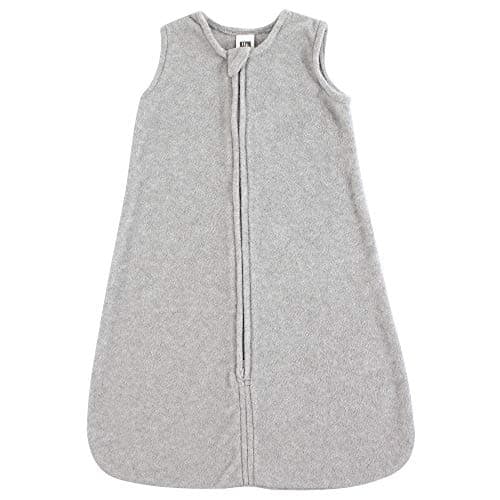 Hudson Baby Unisex Baby Plush Sleeping Bag, Sack, Blanket, Heather Gray Fleece, 12-18 Months