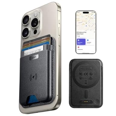 ESR for MagSafe Wallet with Find My Functionality, 5 Cards Holder, RFID-Blocking, Strong Magnetic Wallet for iPhone, for iPhone 17/16/15/14/13/12 Series, Not for 13/12 Mini, Black - Image 1