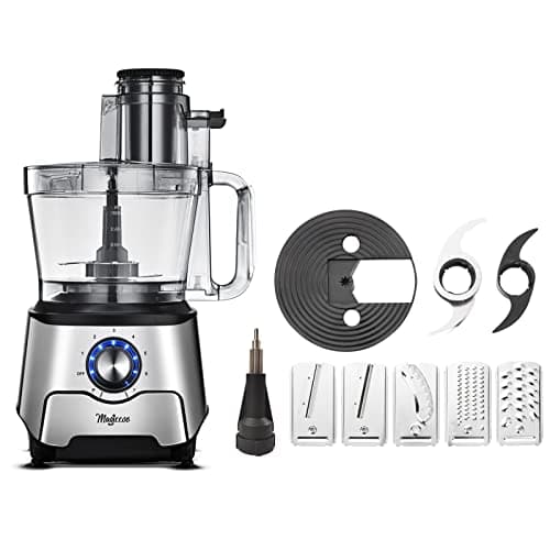 Magiccos 14-Cup French-Fry-Cutter Storage-Drawer Food-Processor - XL Bowl, Large Chute & Storage Drawer, Slicing & Shredding, Chopping & Mixing, For Fries, Cheese, Meat & Veggie Prep, For Home Kitchen - Image 1