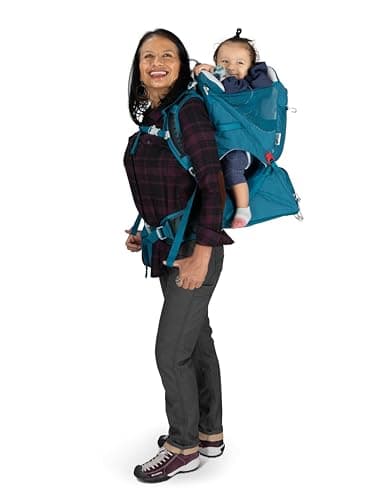 Osprey Poco SLT Lightweight Child Carrier Backpack, Black - Image 13