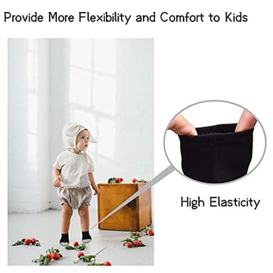 SPTRAMLE Kids Ankle Socks, Baby Low Cut for Toddlers Boys Girls (7-10 Years Old), 25 Pairs Half Cushion No Show Set - Image 3