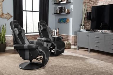 RESPAWN 900 Racing Style Gaming Recliner, Reclining Gaming Chair, in Gray RSP 900 GRY - Image 7