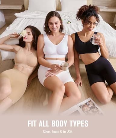 BESTENA 3 Pack Slip Shorts Seamless Smooth Workout Yoga Bike Shorts for Women Under Dresses - Image 6