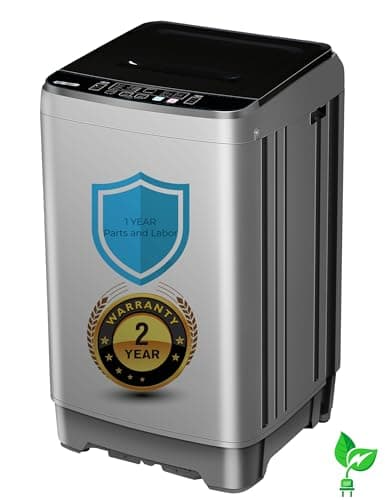 Portable Washing Machine - Compact 2.0 Cu.ft Portable Washer, Full-Automatic Top Loader for Space Saving, Ideal for Apartments, Homes, and Dorms, 10 Wash Cycles, Low Noise, IPX4 - Image 1