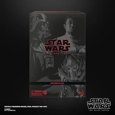 STAR WARS The Black Series Darth Vader, Grand Admiral Thrawn, General Grievous, Masters of Evil Collectible 6-Inch Action Figure 3-Pack (Amazon Exclusive) - Image 2