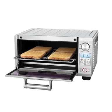 Breville BOV450XL Mini Smart Countertop Oven and Toaster Oven, Small, Brushed Stainless Steel - Image 2
