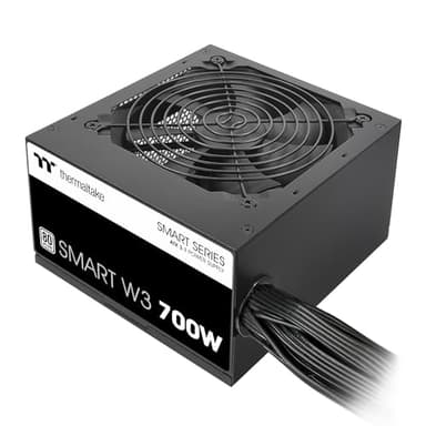 Smart W3 Series 80Plus Certified 700W Power Supply; ATX v3.1 Spec; 120mm FDB Fan; 5 Year Warranty; PS-SPW-0700NNFAWU-1 - Image 1