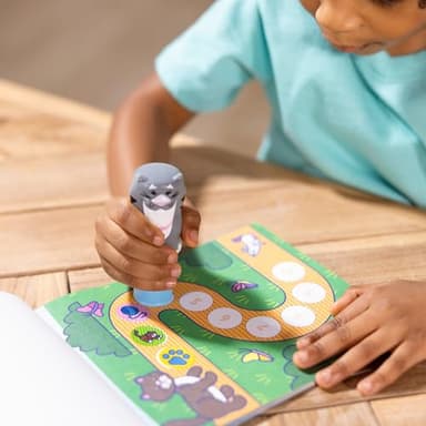 Melissa & Doug Sticker Wow!™ 24-Page Activity Pad and Sticker Stamper, 300 Stickers, Arts and Crafts Fidget Toy Collectible Character – Cat - for Kids Ages 3+ - FSC Certified - Image 8